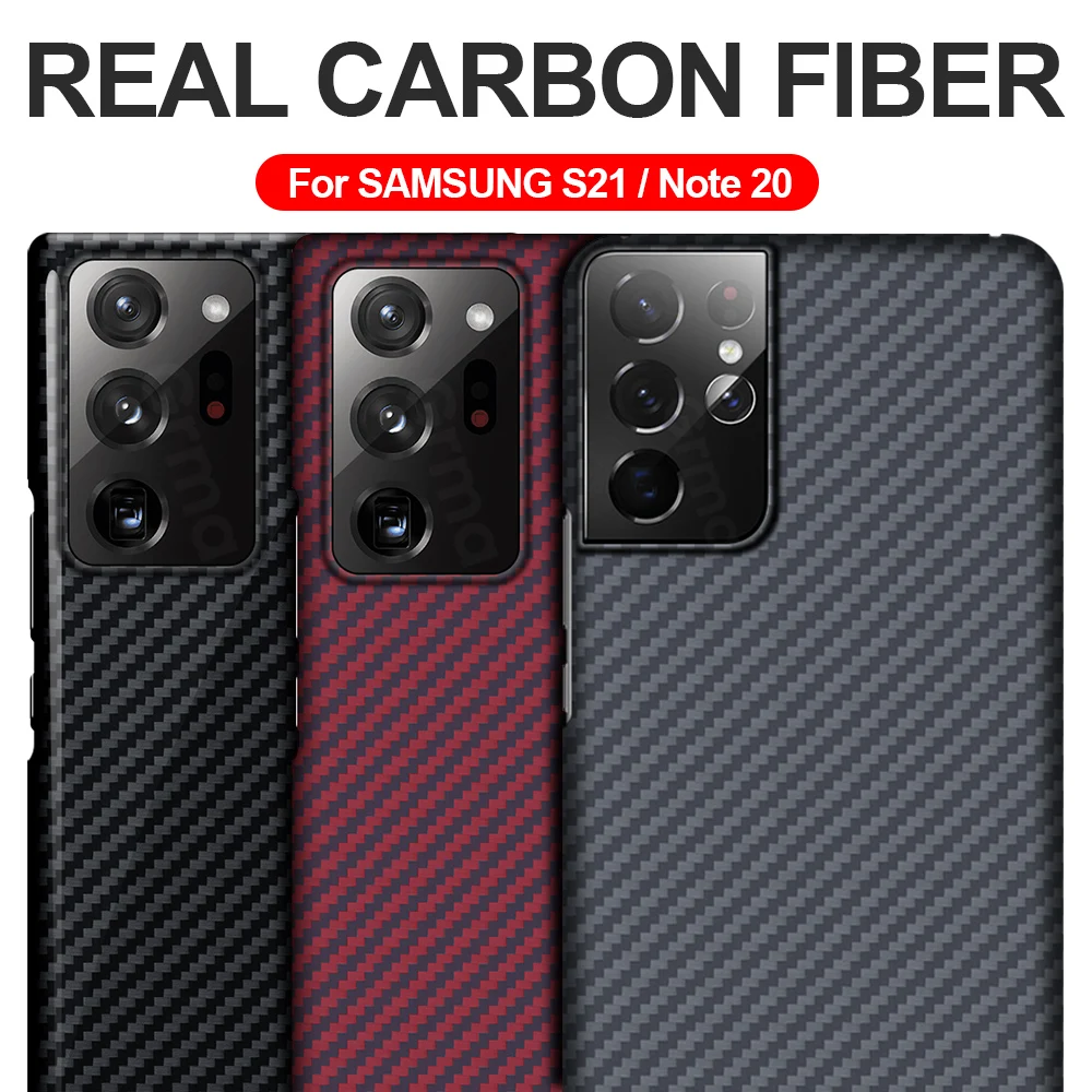 Чехол GRMA из чистого углеродного волокна для Samsung S21 Note20 S20 Ultra чехол Galaxy S10 S9 Note 10 Plus
