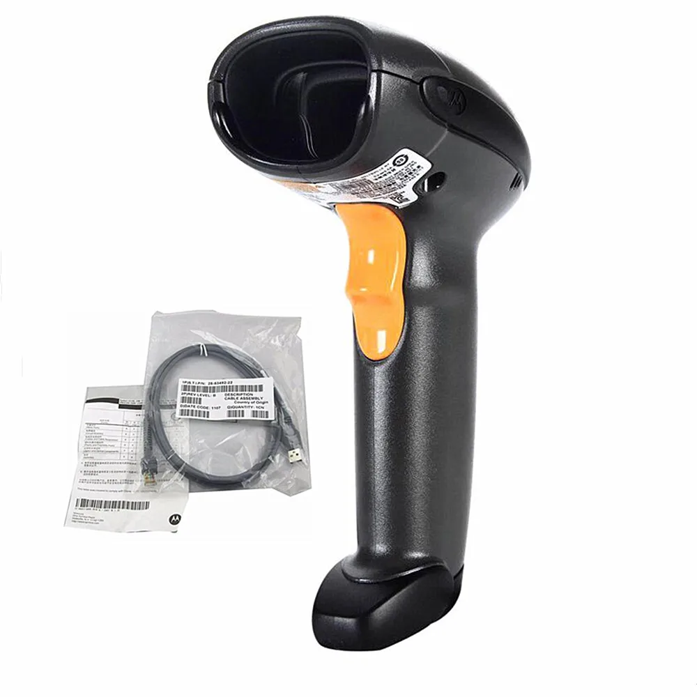 LS4208 1D Barcode Scanner For Zebra Motorola Symbol LS4208-SR20007ZZR Wired USB With USB Cable