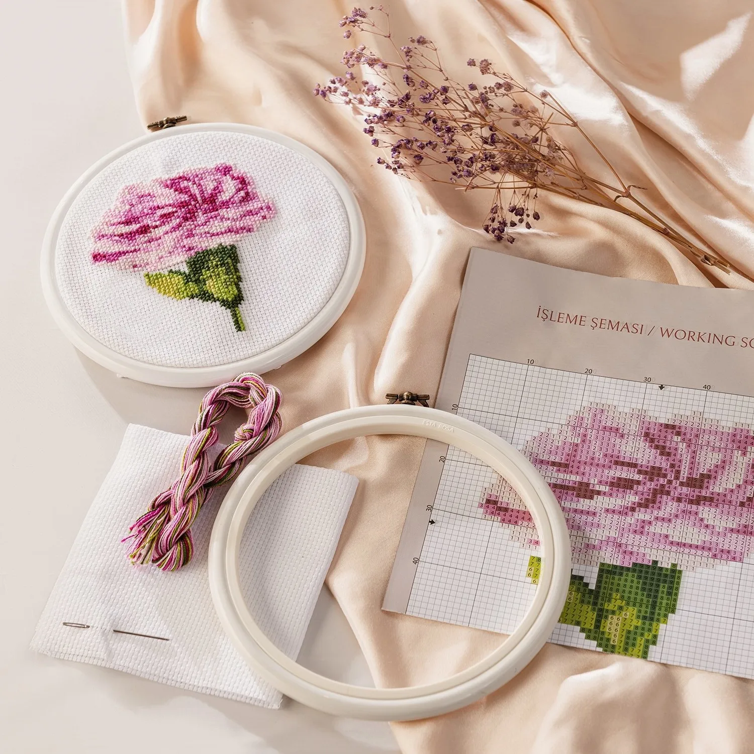 Набор гобеленов из этамина 16 80 см. Сделайте собственную картину ручной работы.