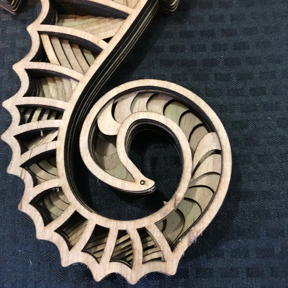 цифровой файл подготовленный специально для лазерной резки многослойных