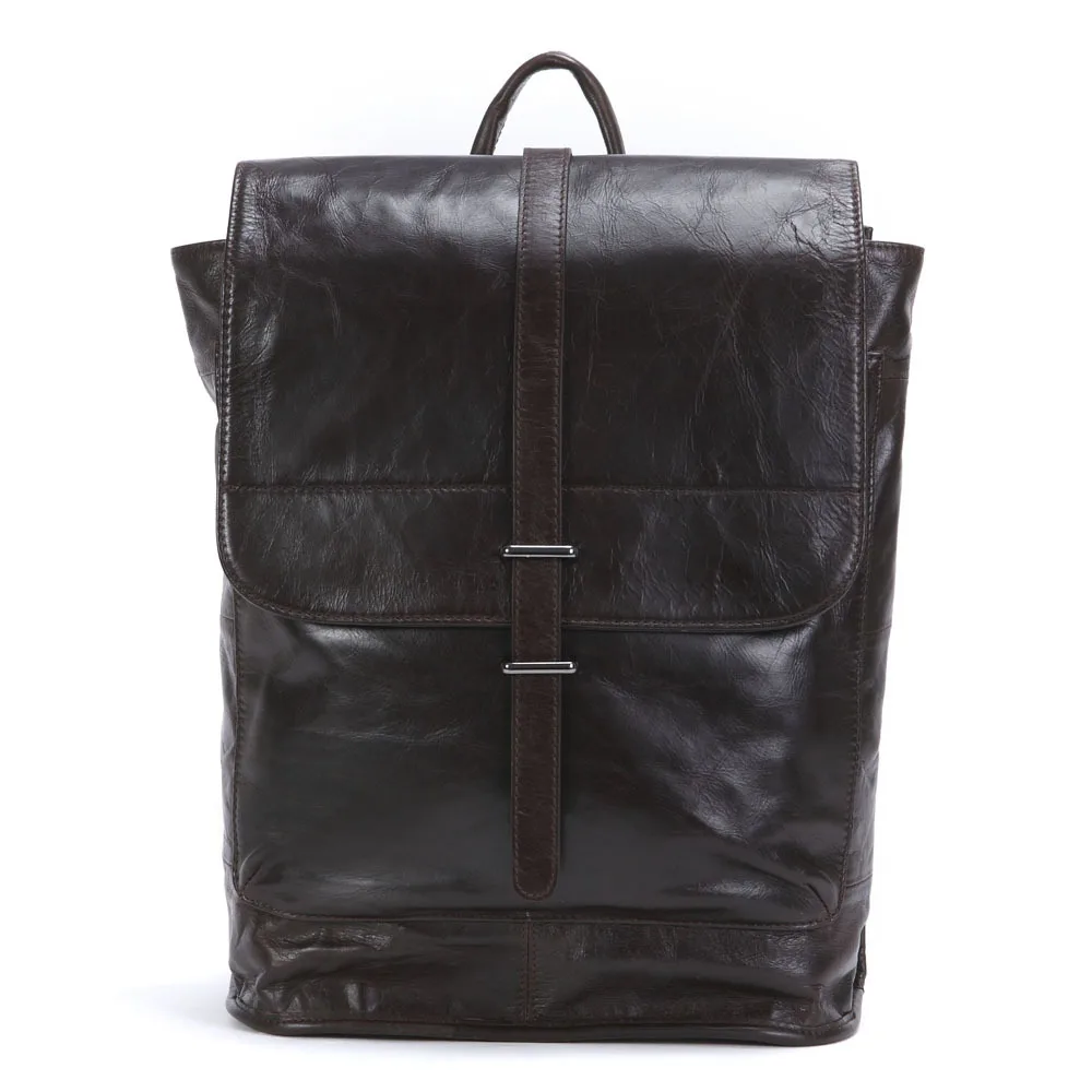 

Chinese Style Horse Leather Backpack Backpack Multi-Function Leisure Brand Summer New High Quality Men And Women Backpack