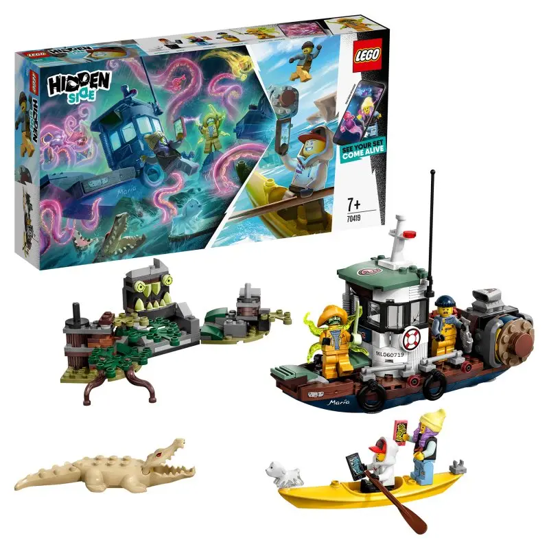 Конструктор LEGO Hidden Side 70419 Старый рыбацкий корабль|Блочные конструкторы| |