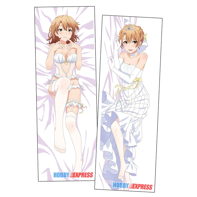 

Hobby Express Anime Dakimakura Japanese Otaku Waifu Hugging Body Pillow Cover Yui Yuigahama ADP20429