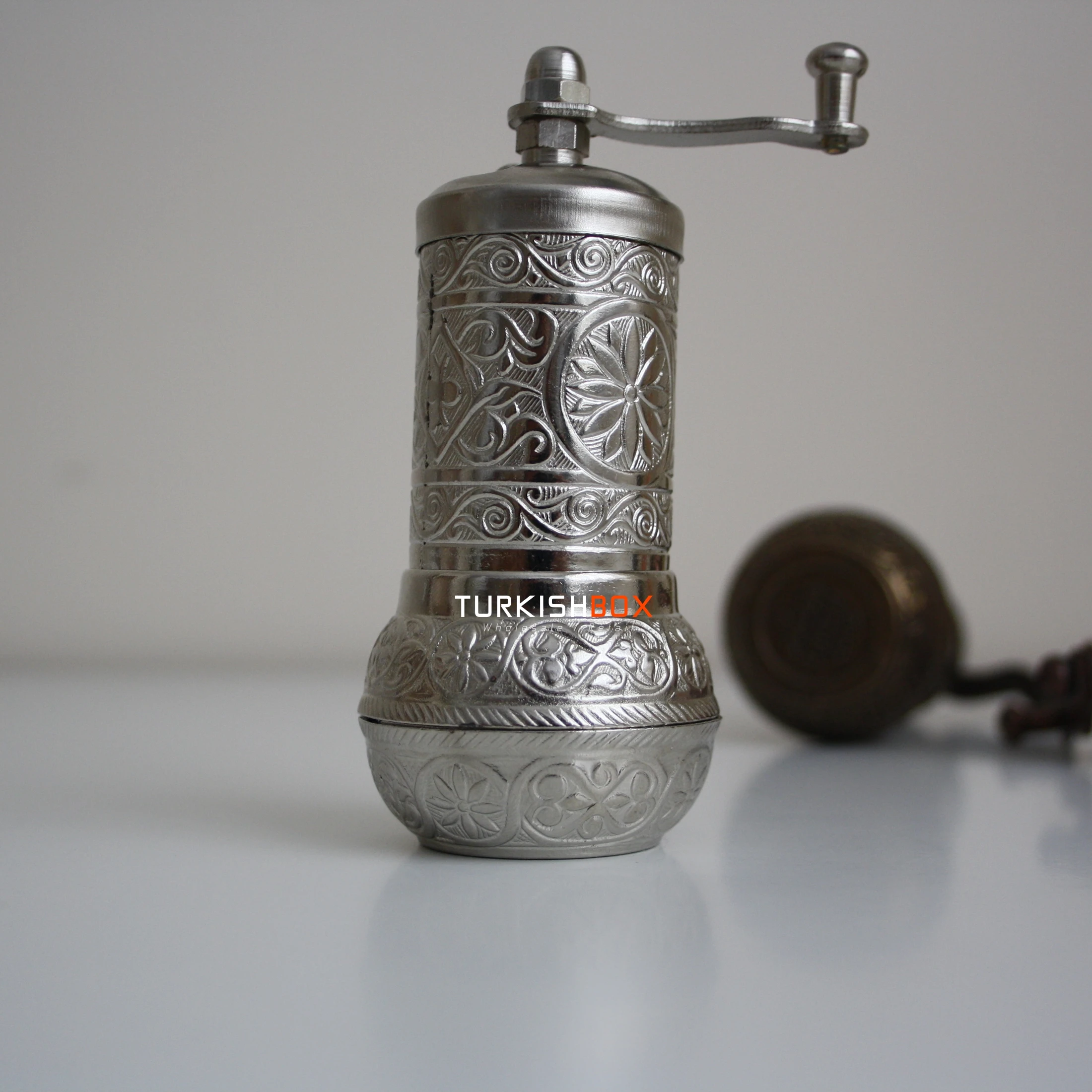 Турецкий Перец Измельчители Винтаж Стиль ручной работы для специй мельница