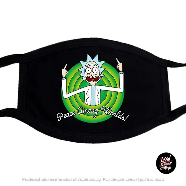 Rick and Morty Mask Аксессуары и Нижнее Белье| |