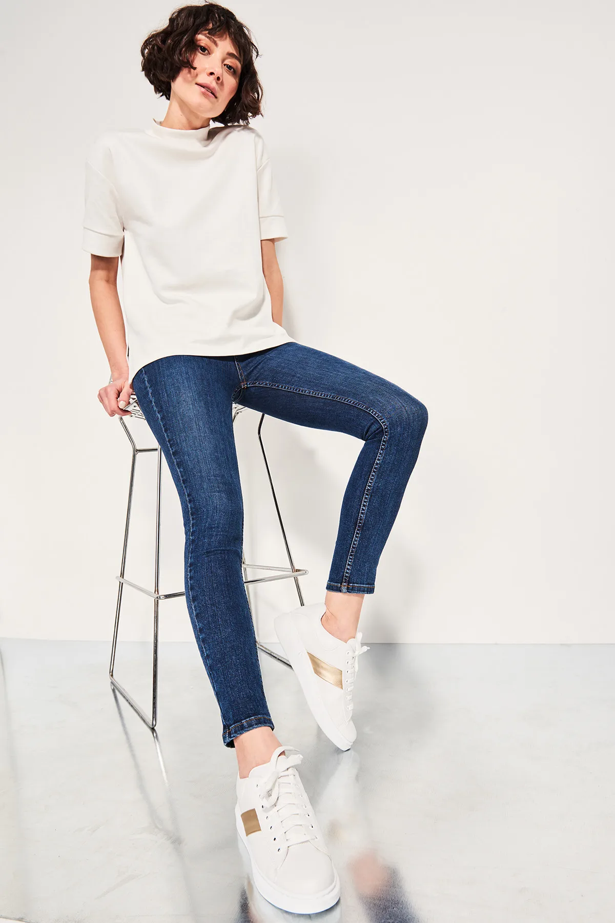 SOHO/женские модные белые кроссовки Женская дышащая обувь из искусственной кожи