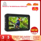 HDMI-монитор Atomos Shinobi, 5,2 дюйма, 4K, HDMI-кабель, видеовход HD, Atom HDR-дисплей 5,2 дюйма, монитор для камеры