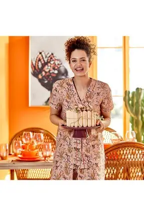 

BM-100 Cotton Nile Beige Sleepwear Six