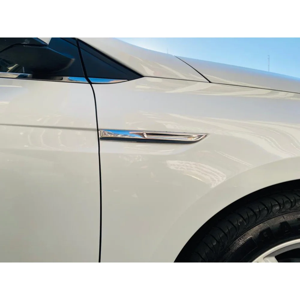 Переднее крыло для Megane 4 из нержавеющей стали 2 шт. аксессуар сигнала поворота