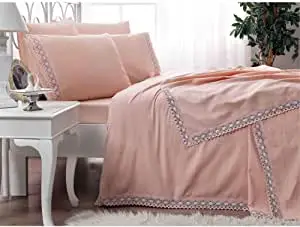 

TA - Frozen Pink Double Laced Pique Set
