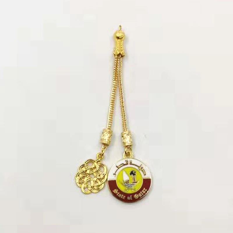 Золотой катарский значок-подвеска подарок на национальный день Национальная