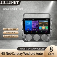 jiulunet for suzuki liana 1 2004 2008 carplay car radio ai voice multimedia video player gps navigation android auto 2 din