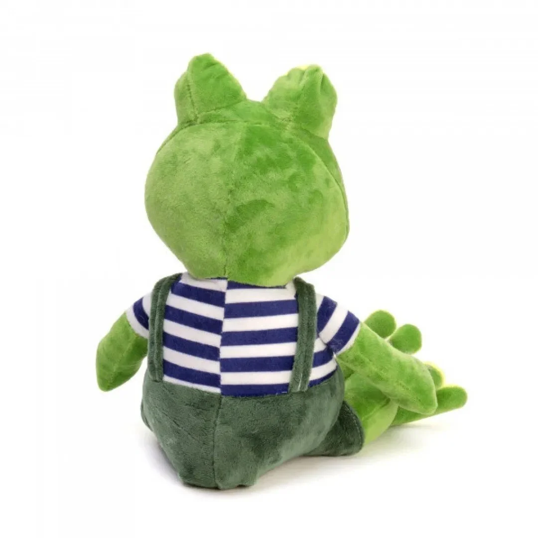 Мягкая игрушка &quotЛягушка&quot в комбинезоне 40см |