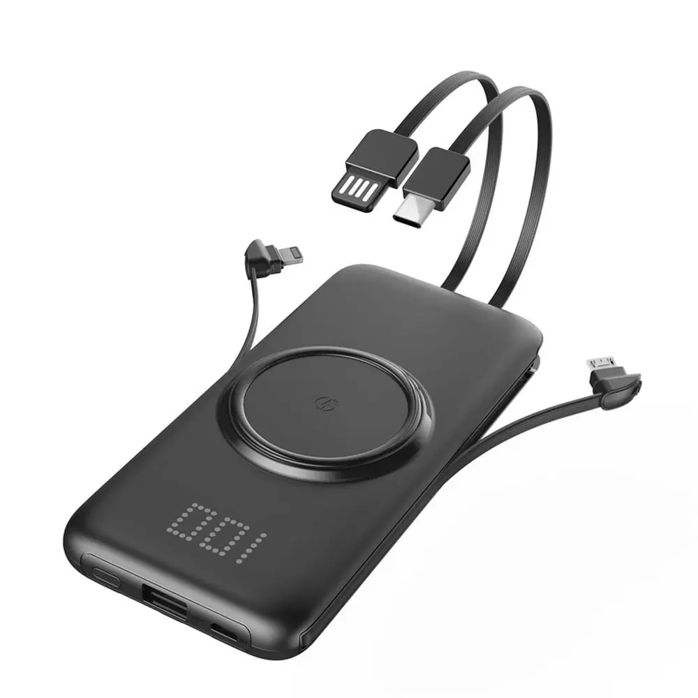 

PINZHENG Power Bank 20000mAh Wireless Portable Charger External Battery 20000mAh Powerbank For iPhone Xiaomi Samsung Powerbank