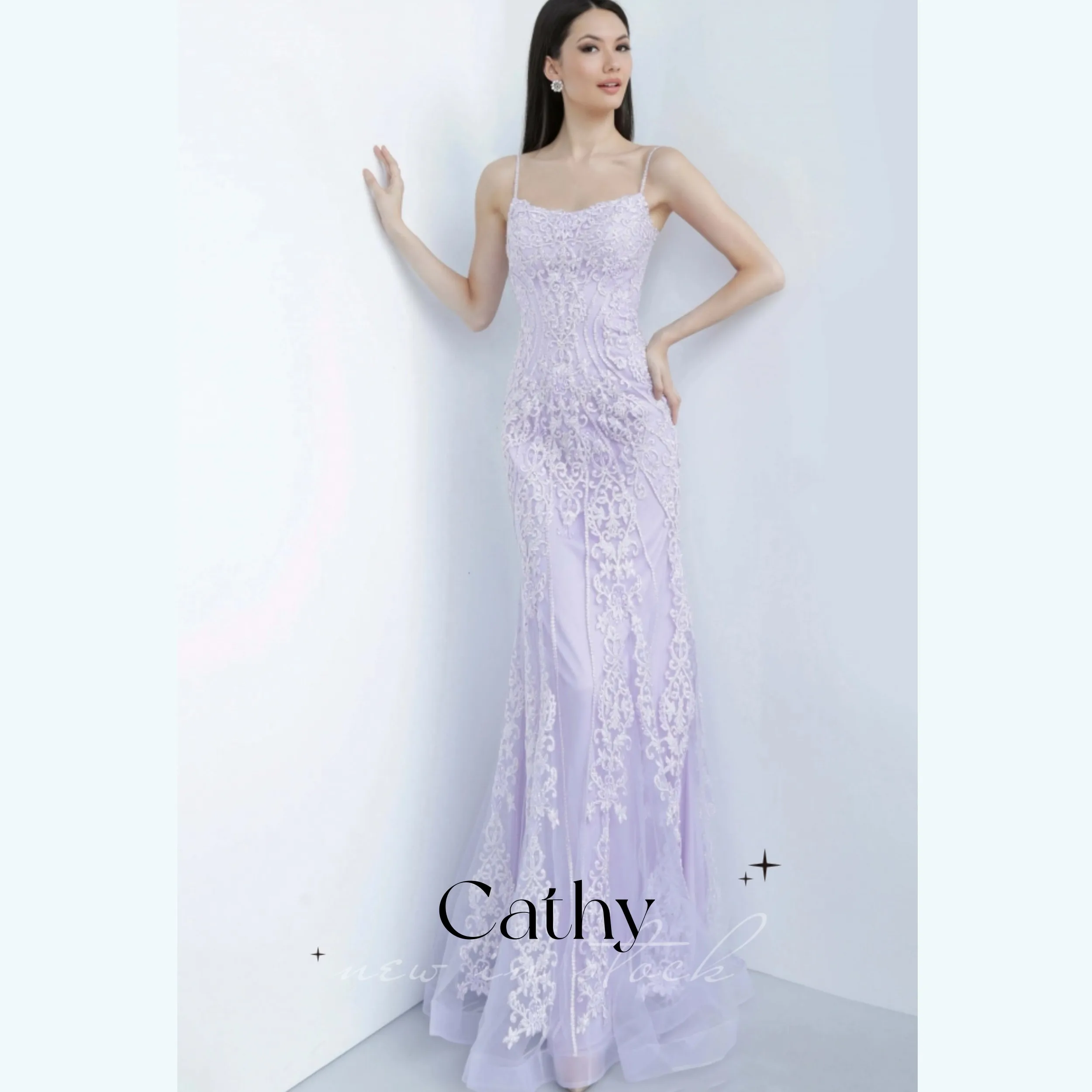 

Cathy Embroidered Evening Dress Sexy Strapless Mermaid Prom Dresses Advanced Colorful Robes De Soirée Custom Vestidos De Fiesta