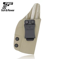 gunflower 9mm iwb kydex holster appendix hip carry holster sand color cz 75 p07 pistol pouches cover