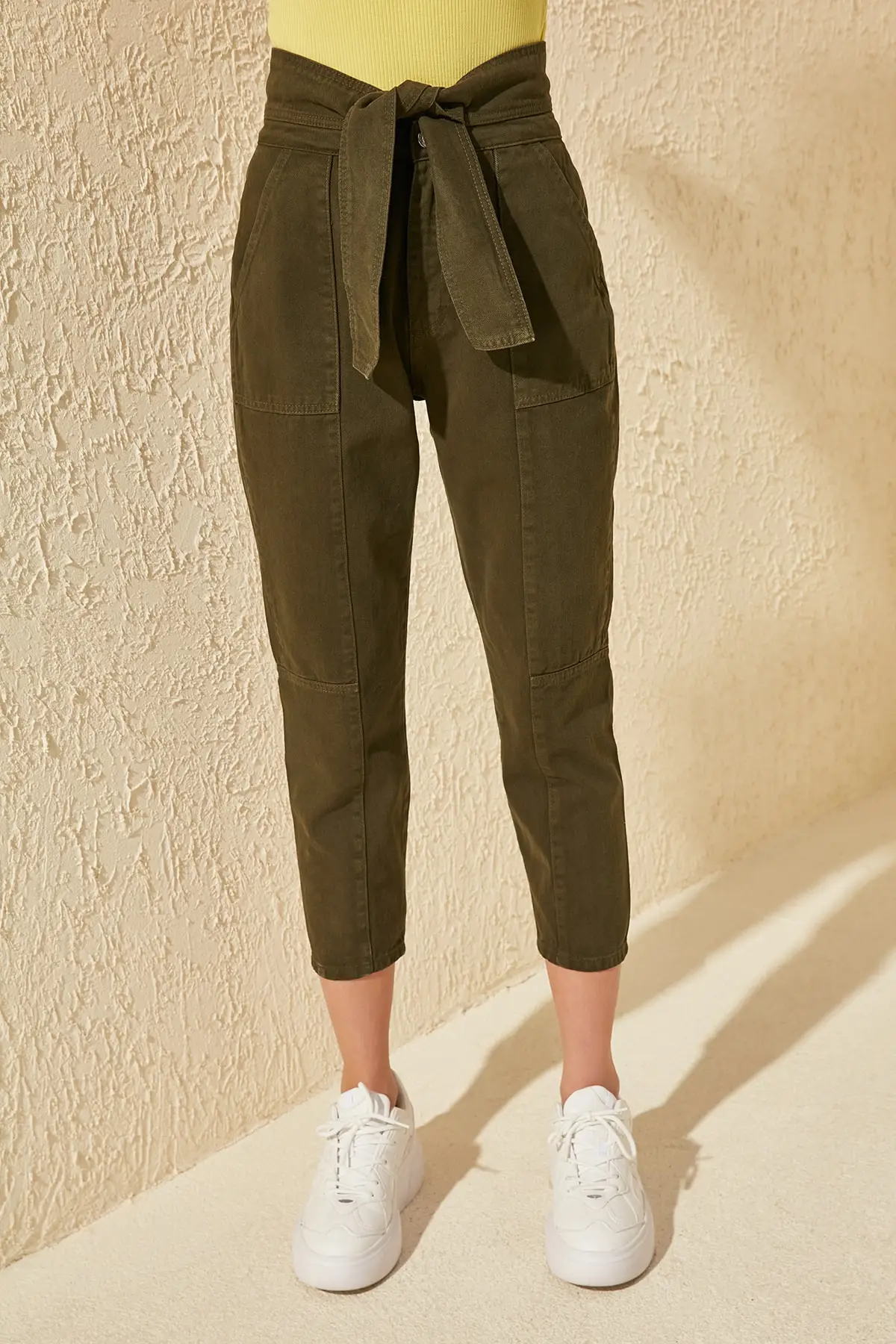 Джинсы с высоким воротом и поясом TWOAW20JE0303 |