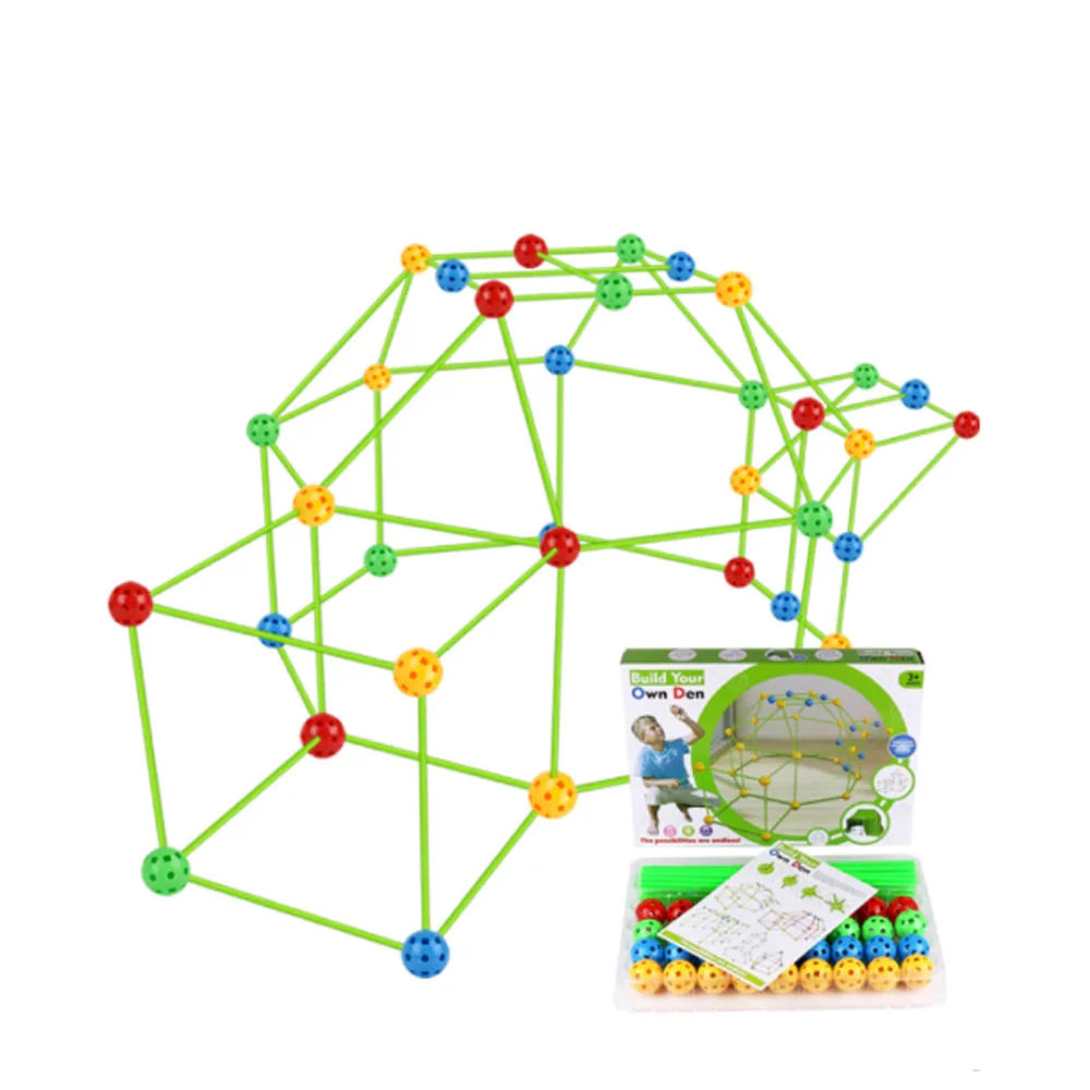 Развивающий конструктор Детская игровая палатка домик с туннелем |