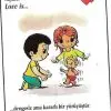 Goma de mascar LOVE IS, fresa, pl&aacute;tano, regalo de San Valent&iacute;n, c&oacute;mics, el mejor 100 X gratis-3