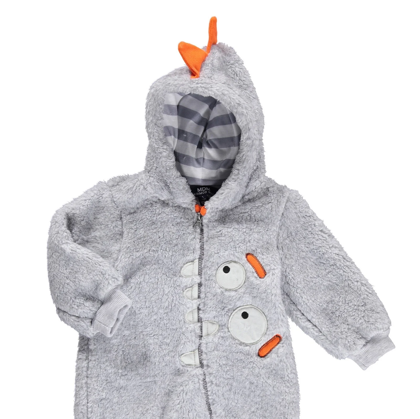 ebebek Midimod Baby Boy Little Dino Footless Wellsoft Romper |