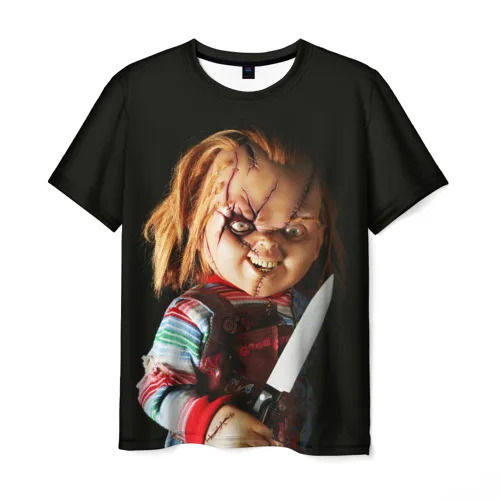 Мужская футболка 3D Чаки | одежда