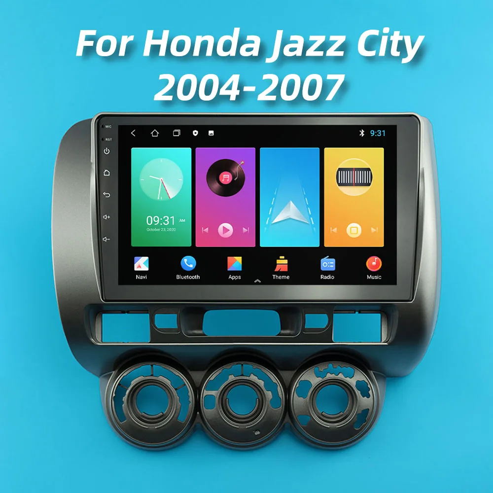 

For HONDA JAZZ City 2004 2005 2006 2007 2 din Android Car Radio Multimedia Central control Video Player WIFI GPS Navigation
