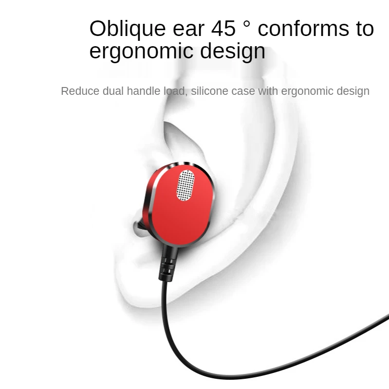 

Wireless Earphones Neckband Sport Earbuds Earphone Music Headset Phone With Mic
