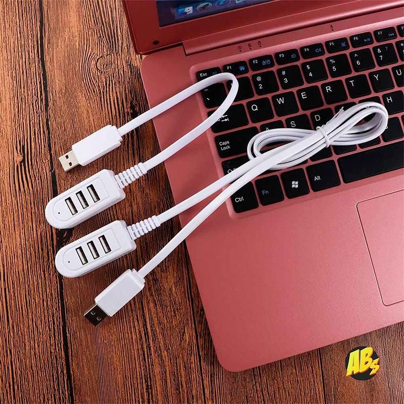 USB хаб на 3 2.0 порта 0 3м/ 1.2м концентратор для Windows и Mac OS usb разветвитель 2 расширитель