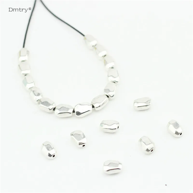 

Dmtry 20pcs/lot Fashion Findings Vintage Retro Spacer Beads Wholesale Beading Jewelry Handmade DIY Mental Beads Handmad LC0218