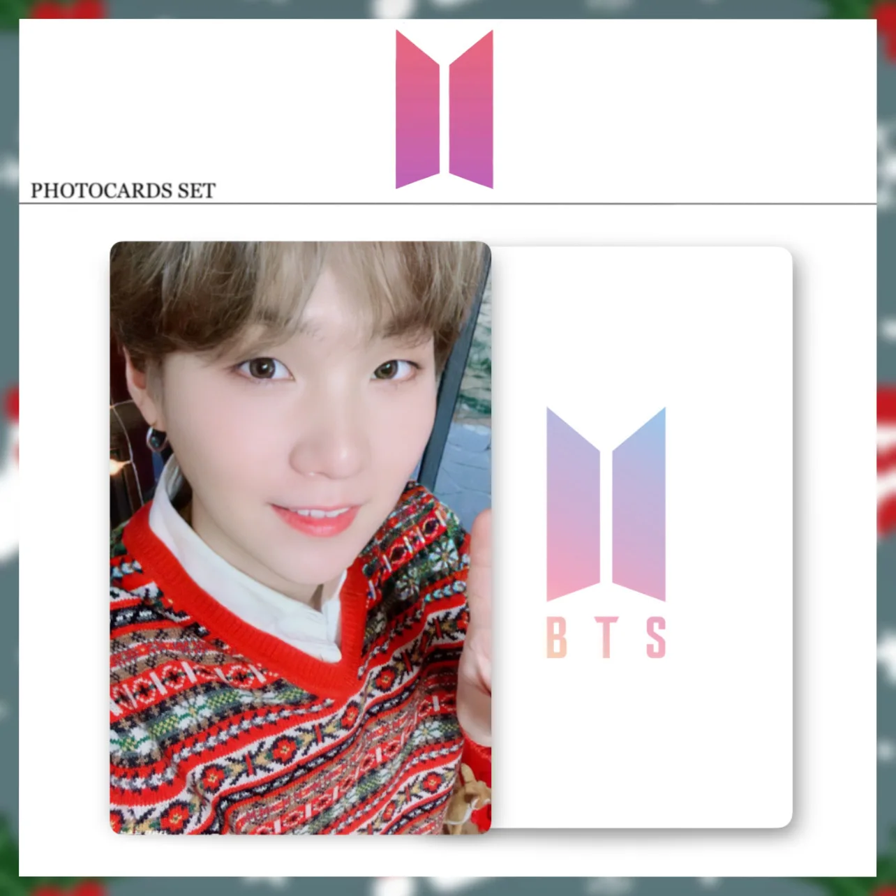 7 шт/комплект K-POP закладка BTS BANGTAN для коллекции | Канцтовары офиса и дома