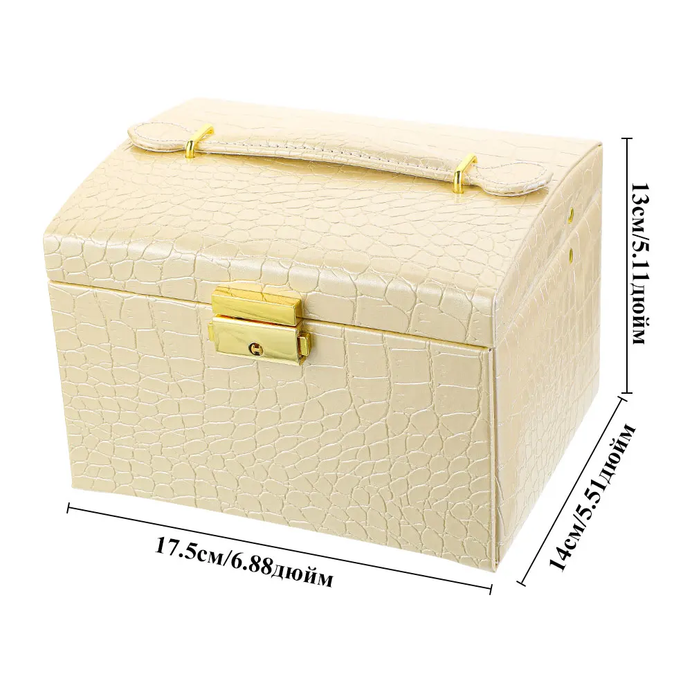 MOBUTA шкатулка для украшений драгоценностей дорожный органайзер бижутерии