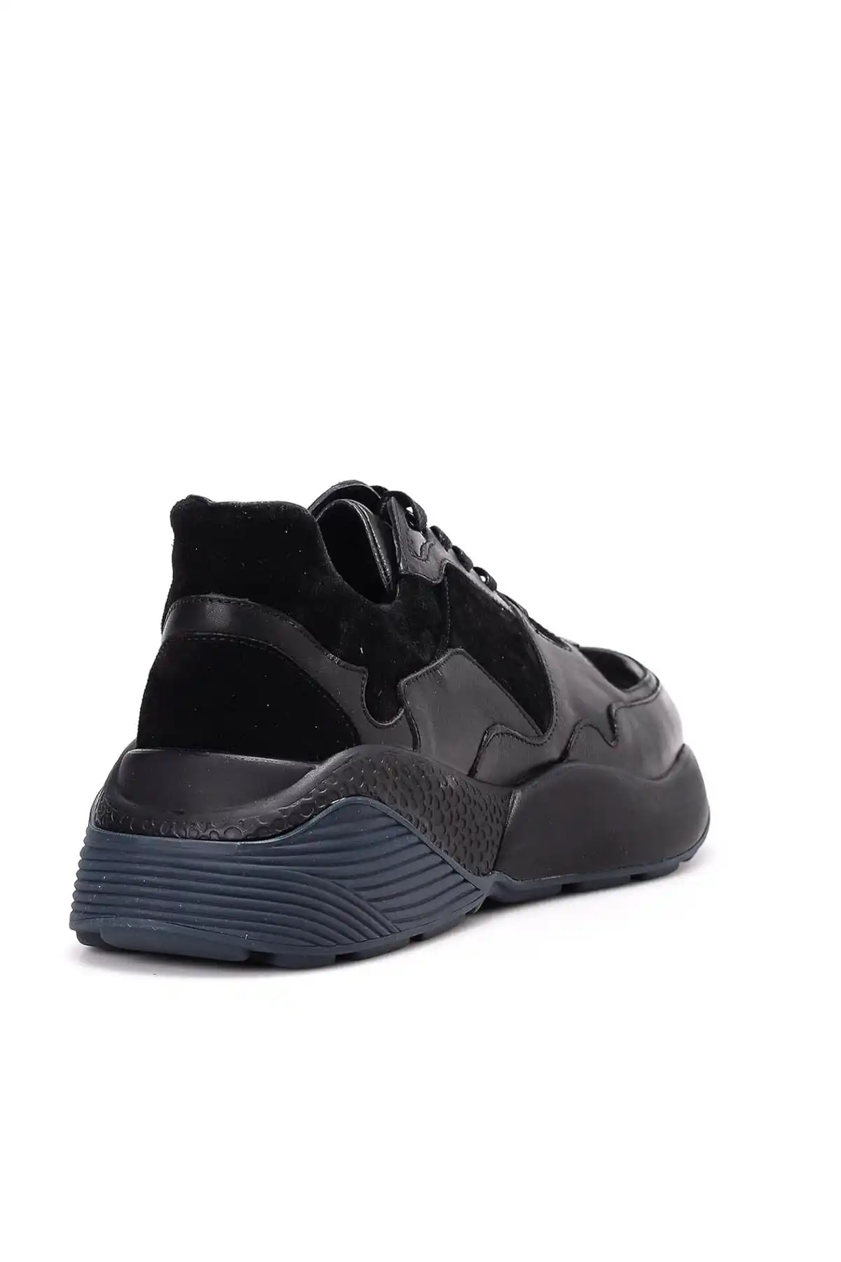 Черные мужские кроссовки из натуральной кожи Derimod | Обувь