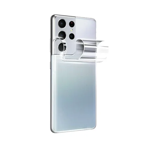 Защитная противоударная матовая пленка Skin2 by ArmorJack бронепленка для защиты корпуса на смартфон Samsung Galaxy S22 Ultra
