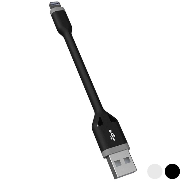 Кабель USB Lightning KSIX 10 см|USB-адаптеры| |