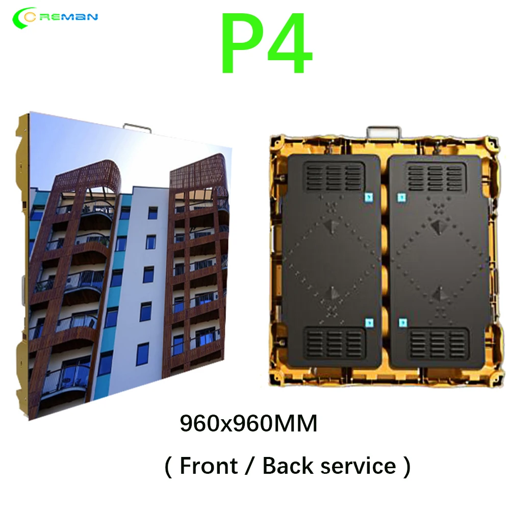 Hd секс видео P4 светодиодный дисплей плитка полностью assembled готов к использованию