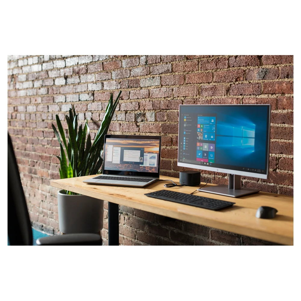 Монитор HP 23.8" EliteDisplay E243p серебристый IPS 14ms 16:9 HDMI DisplayPort Mat HAS 260cd USB | Компьютеры и