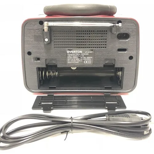 Everton Vt-3101 ностальгия перезаряжаемая 3 диапазона радио Usb Sd Aux Mp3 плеер | Электроника