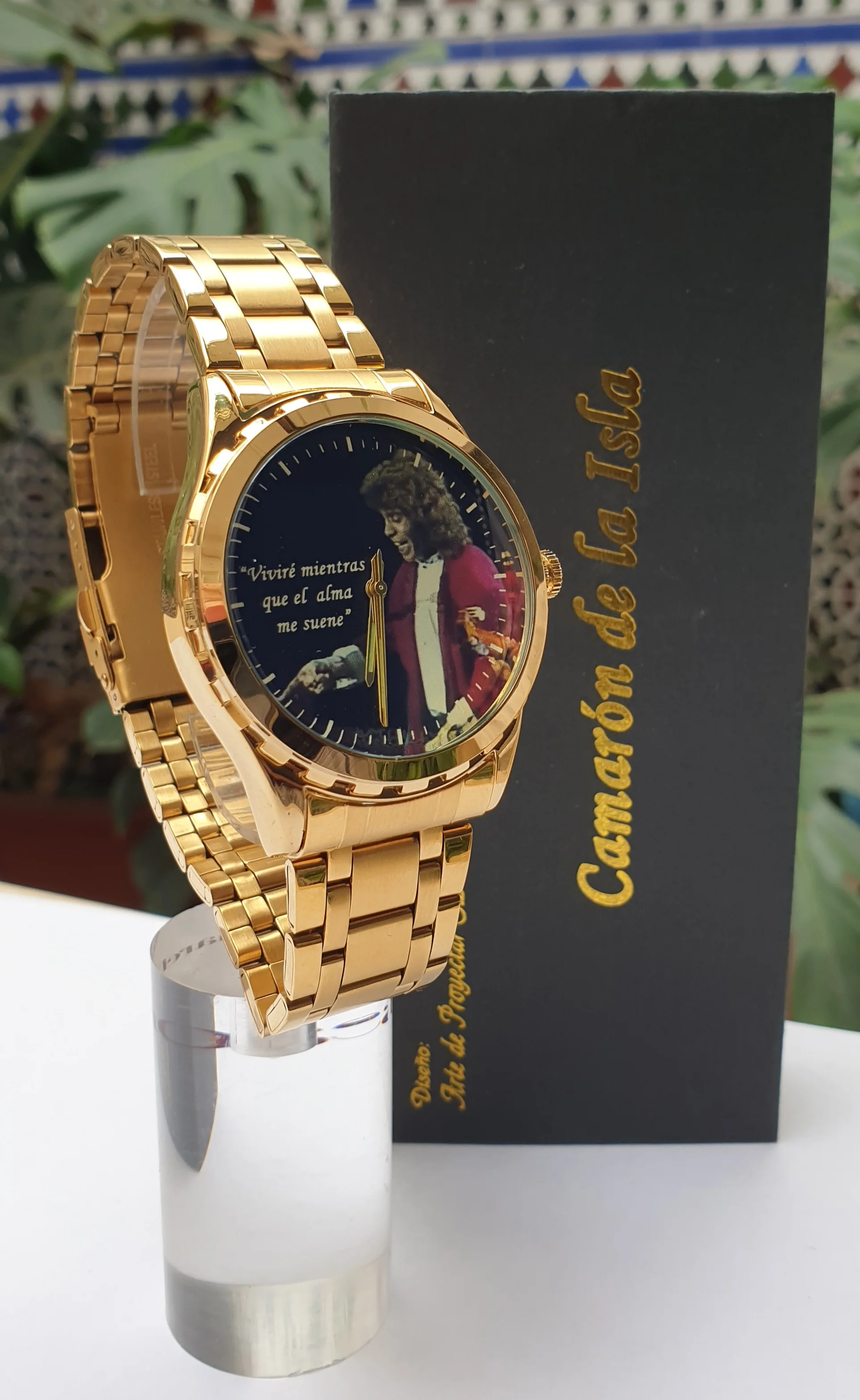 Дешево Эксклюзивные часы-остров Камарон на заказ. Включает подарочную коробку, вечный Камерон, живите, пока душа колеблется