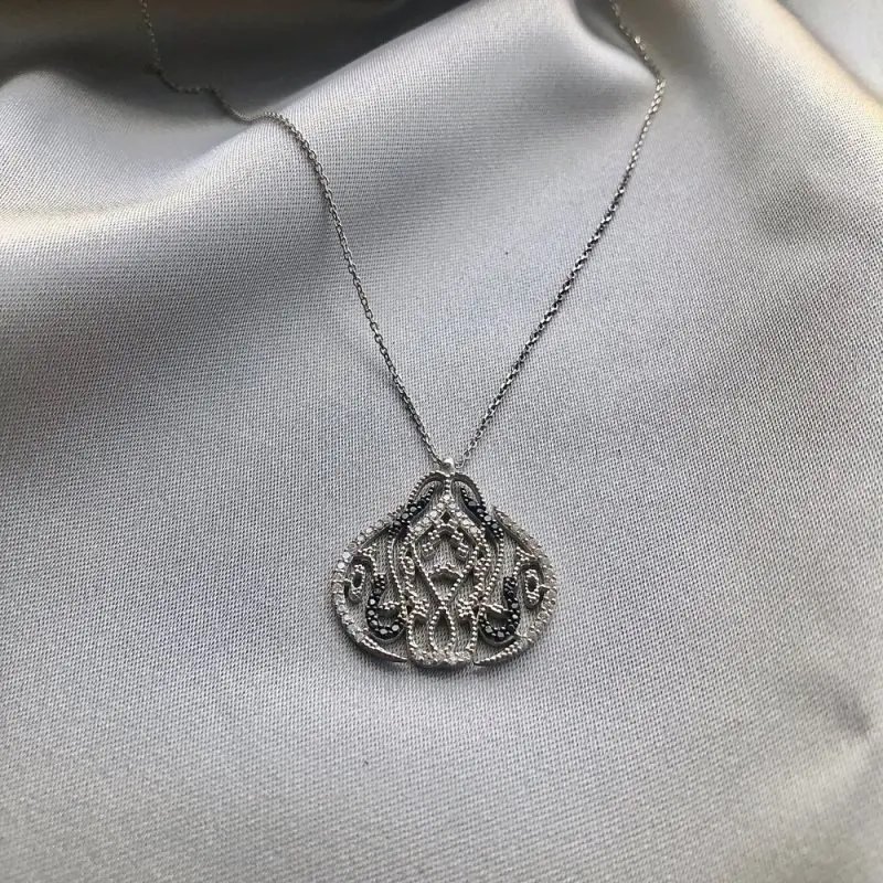

Fantasy 925 Sterling Silver Necklace Women Girls Gift Jewelry Accessories Fashion Handmade Elegant Chain