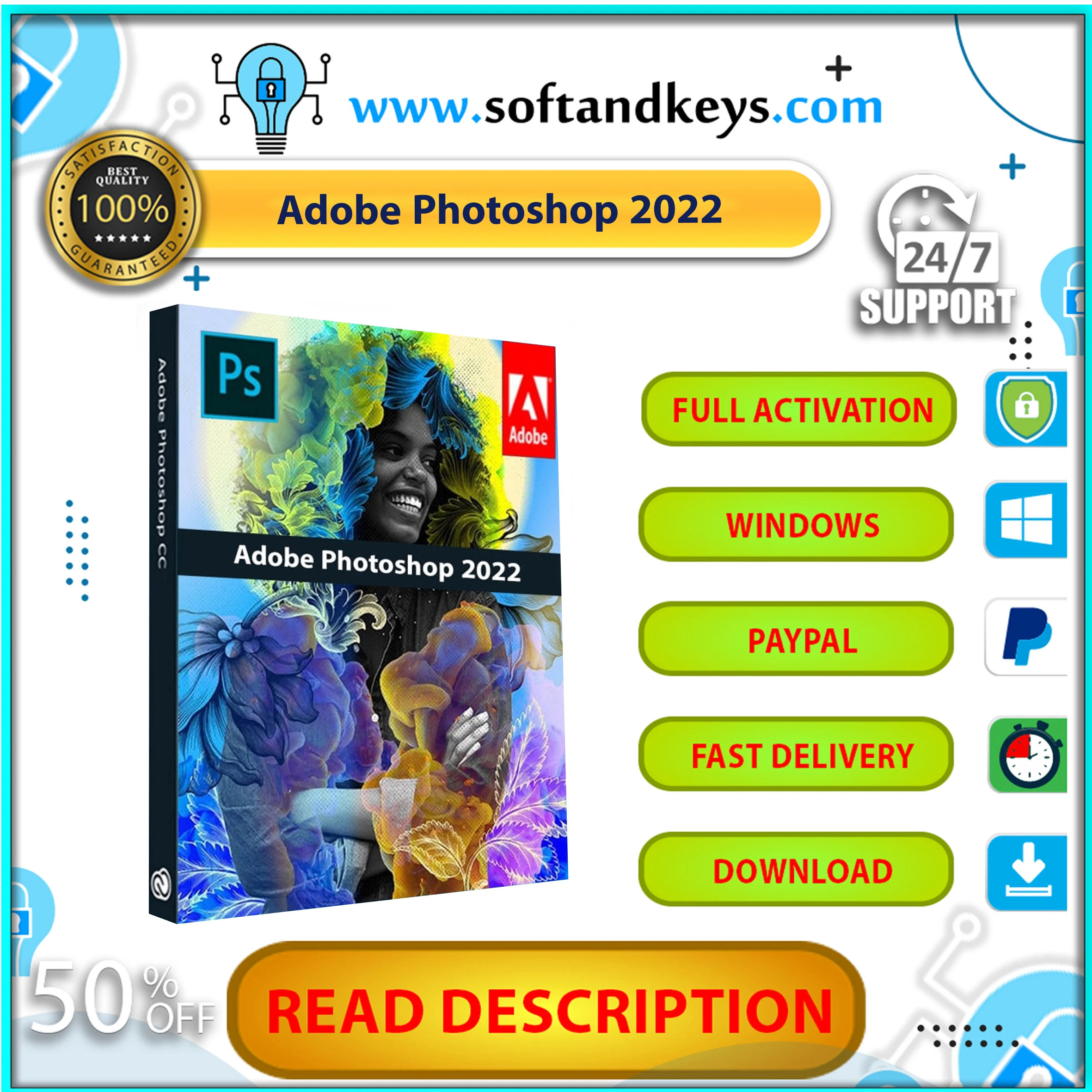 

{Adоbе Photoshop CC 2022Fast deliveryLifetime ActivationWindows }