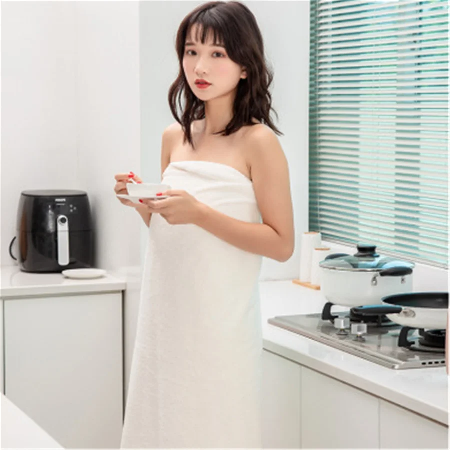 

Cotton blend absorbent quick drying lint free bath towel