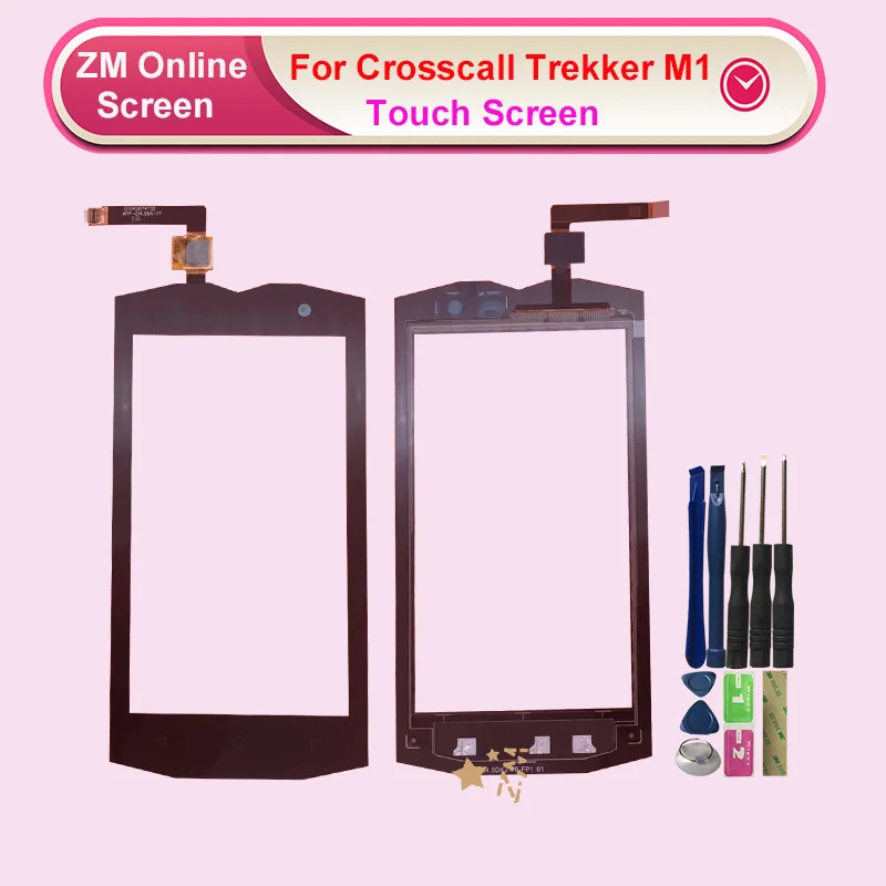 RYKKZ для Crosscall TREKKER M1 сенсорный экран без ЖК дисплея дигитайзер Замена с