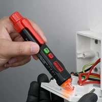 non contact voltage tester smart electric indicator tools wire break detector pen circuit check sound light alarm ac 121000v