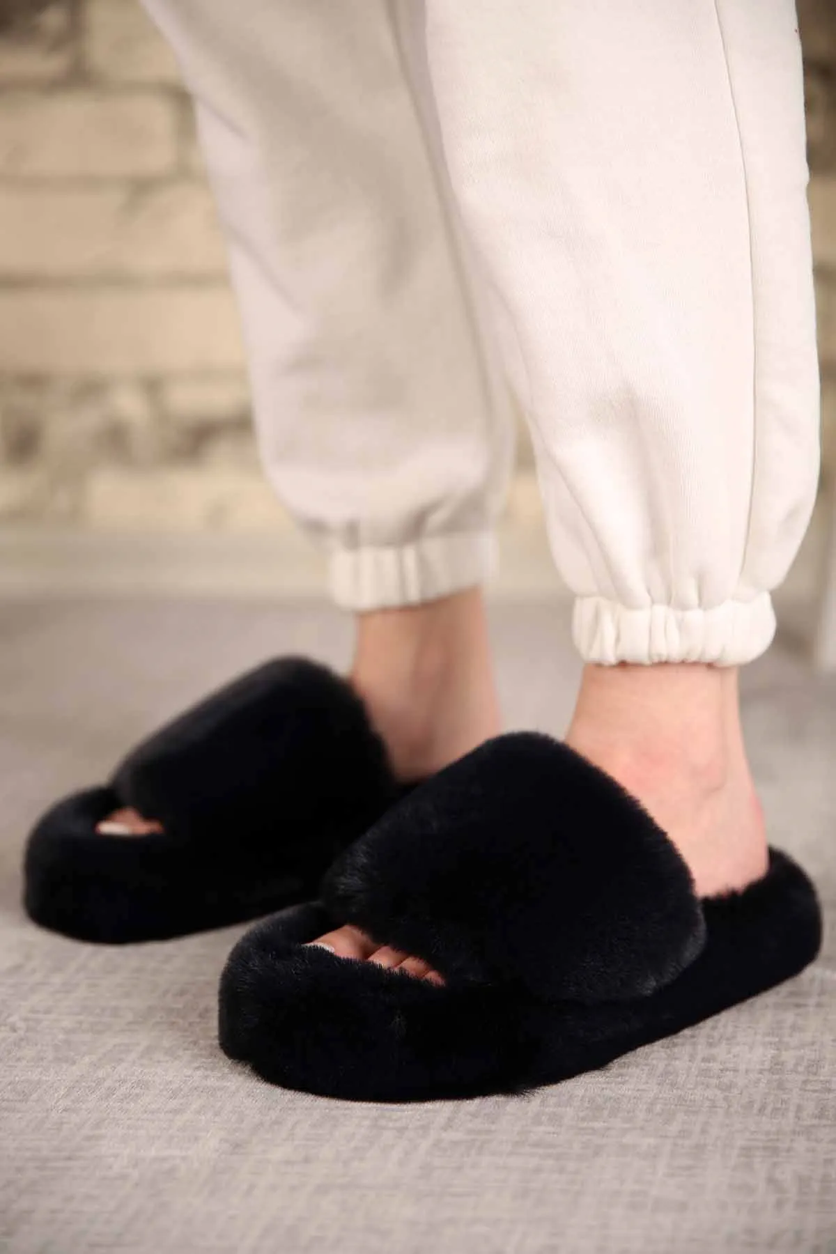 

Женские тапочки, пушистые тапочки, модели-50