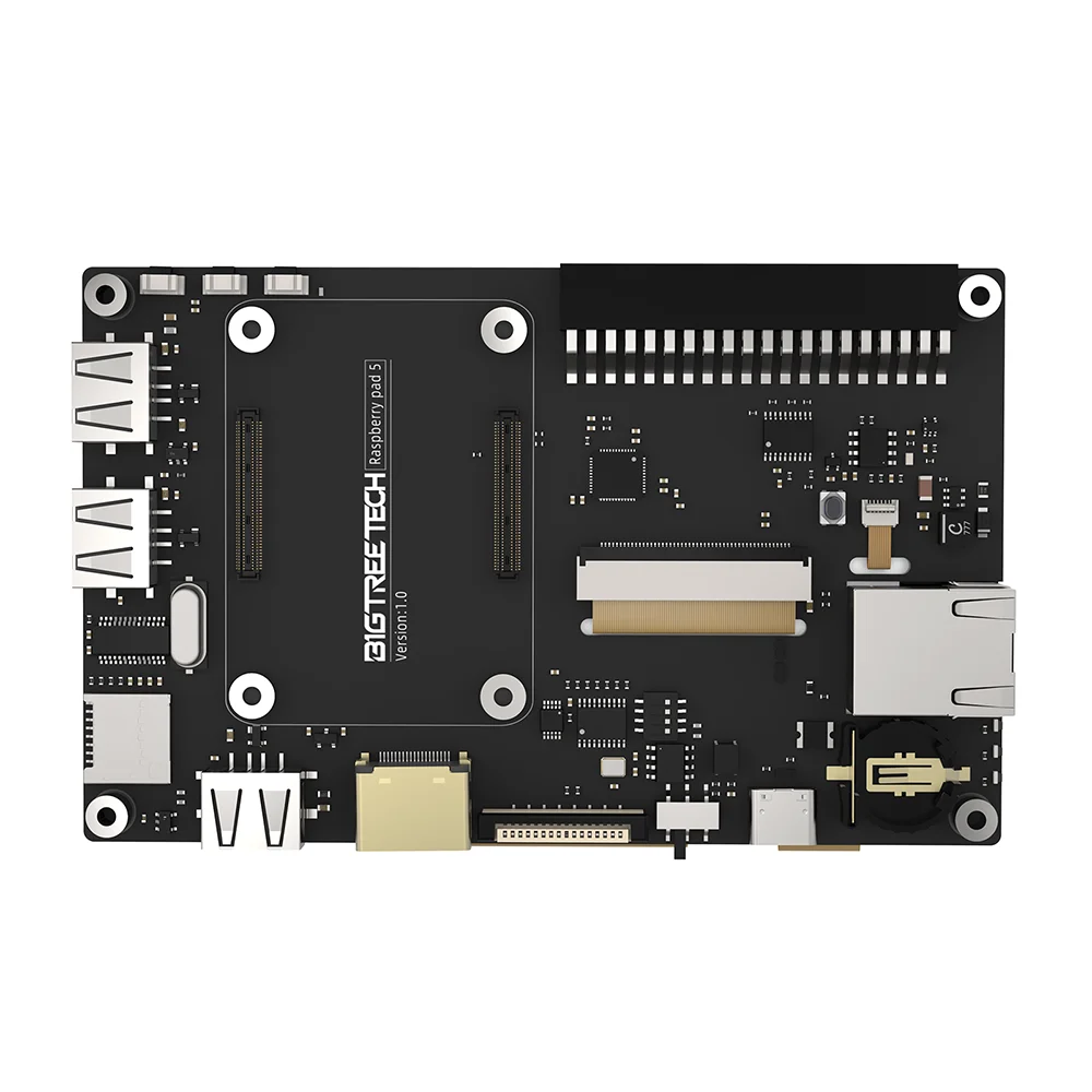 BIGTREETECH Raspberry Pad 5 HD емкостный 5-дюймовый сенсорный экран IPS с CM4 Pi SKR Pico 2K дисплеем Voron
