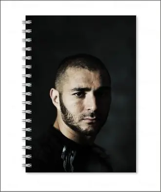 Тетрадь Бензема Карим Benzema Karim №5 А5 | Канцтовары для офиса и дома
