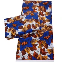 african print wax 6yard cotton material new ankara fabric ghana pagne wax ankara fabric for wedding dresses sewing