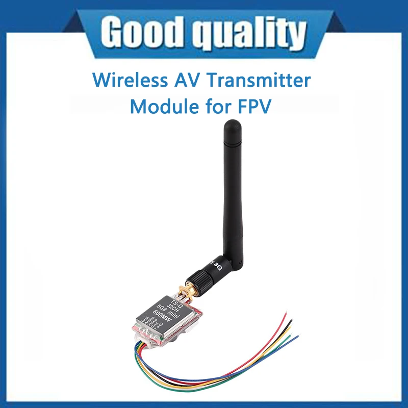 TS5858 FPV 5 8G 32CH 600mW Мини беспроводной av передатчик модуль для FPV|Теле- и