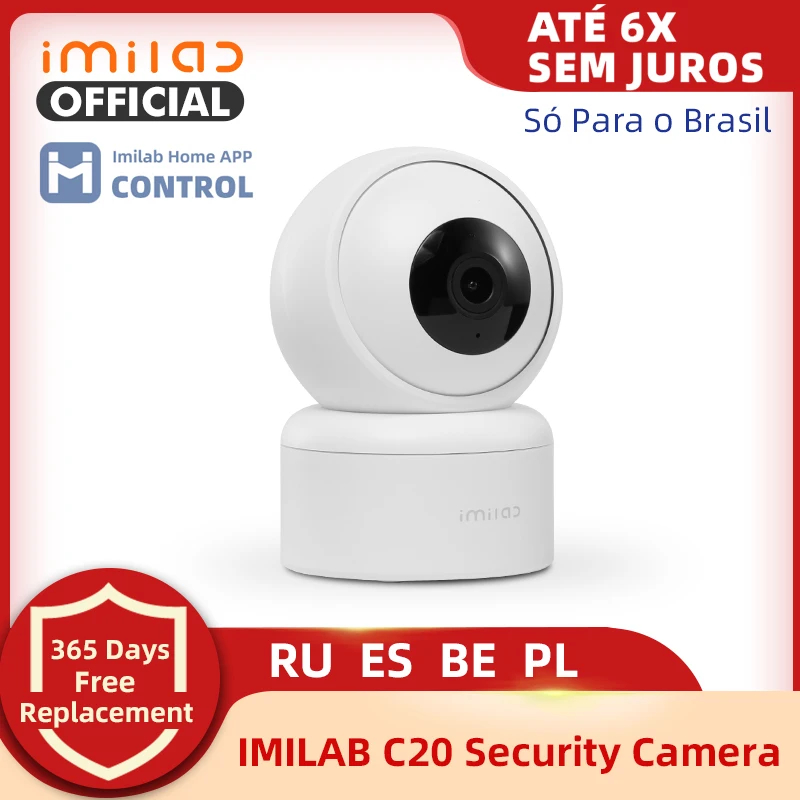 

Global Version Indoor Camera 1080P HD C20 APP WiFi Security Night Vision Camera Surveillance Baby Monitor H.265 Sound Detection