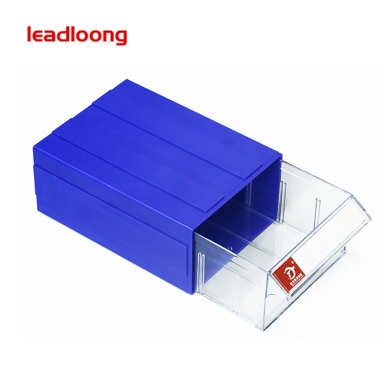 F3 4/6/8 Pieces 205*135*78mm Clear Desktop Electronic Components Spare Parts Drawer Type Hardware Organizer Storage Box